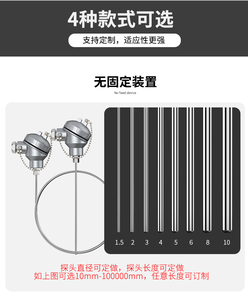 鎧裝熱電偶-阻10_http://m.qddyyy.cn_溫度儀表_第7張