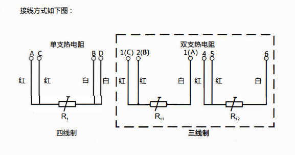 貴陽熱電阻的接線方式有兩線制、 三線制、 四線制！_http://m.qddyyy.cn_行業動態_第1張